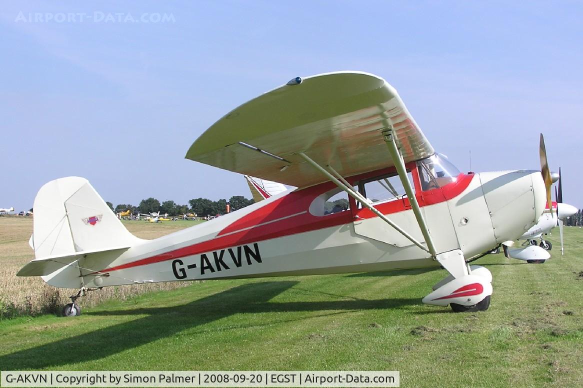 G-AKVN, 1946 Aeronca 11AC Chief Chief C/N 11AC-469, Aeronca at Elmsett fly-in