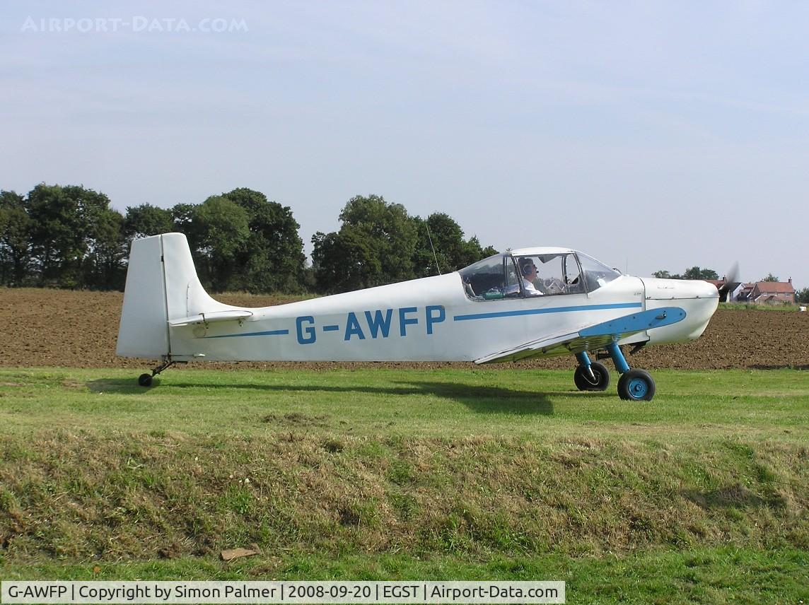 G-AWFP, 1968 Rollason Druine D-62B Condor C/N RAE/631, Condor at the Elmsett fly-in
