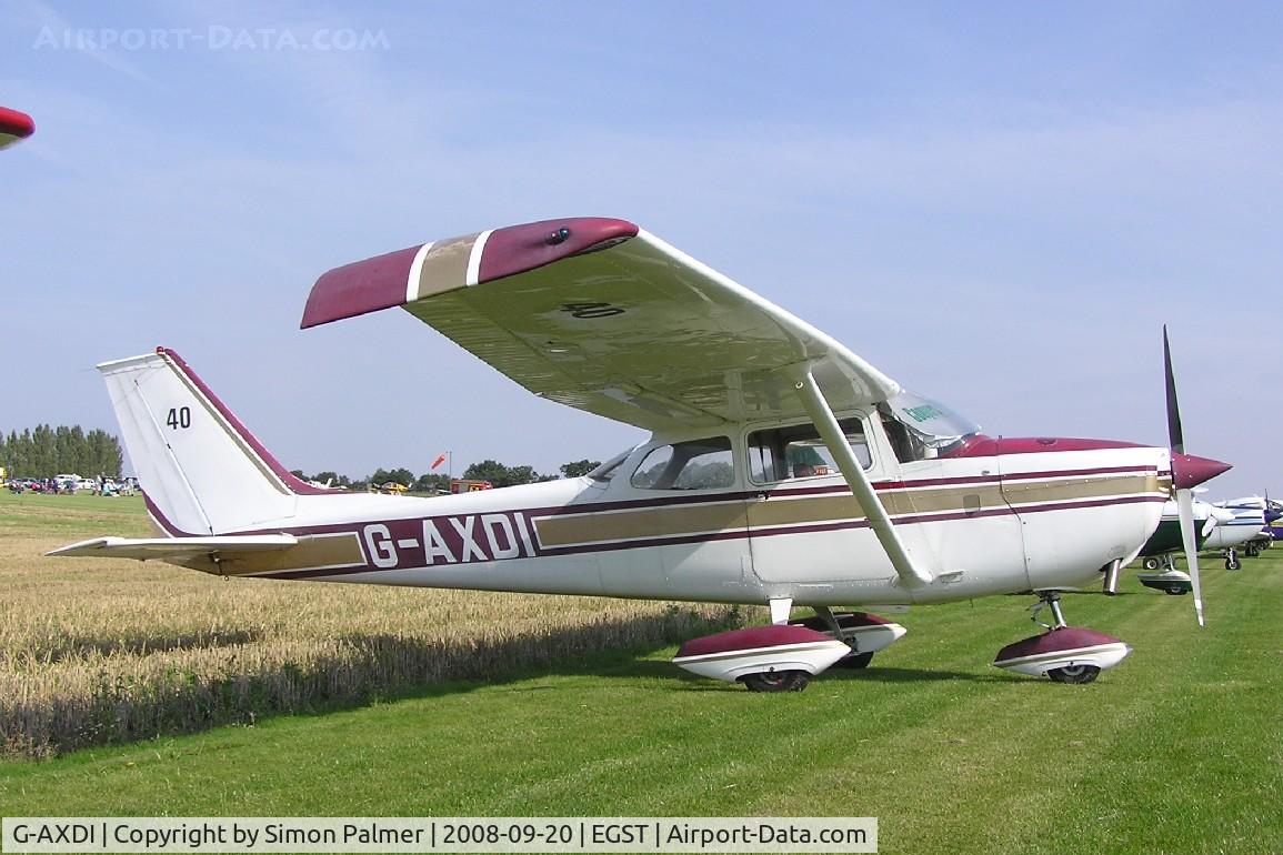 G-AXDI, 1969 Reims F172H Skyhawk C/N 0574, Cessna F172H at the Elmsett fly-in