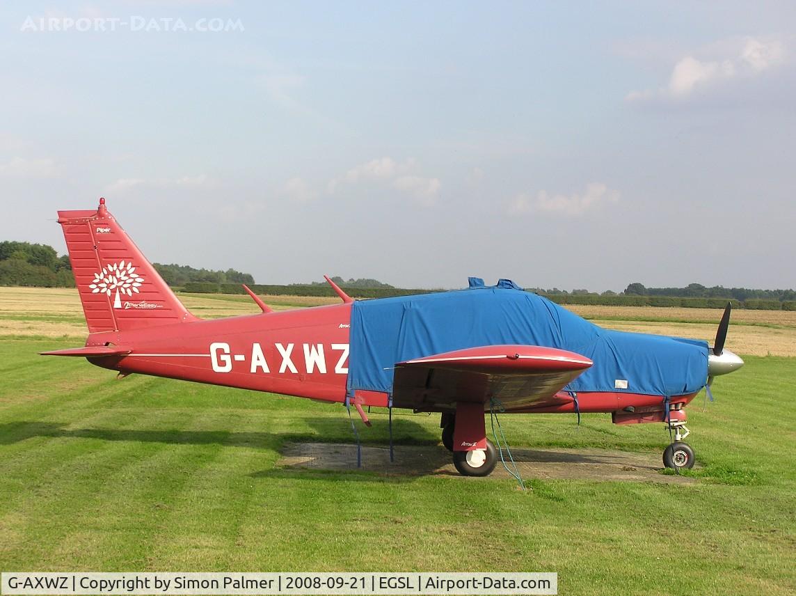 G-AXWZ, 1969 Piper PA-28R-200 Cherokee Arrow C/N 28R-35605, Cherokee Arrow at Andrewsfield