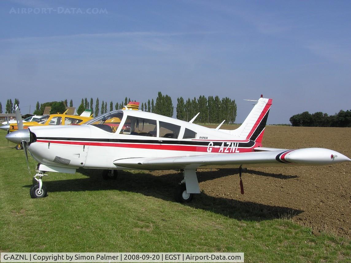 G-AZNL, 1971 Piper PA-28R-200-2 Cherokeee Arrow II C/N 28R-7235006, Cherokee Arrow at Elmsett