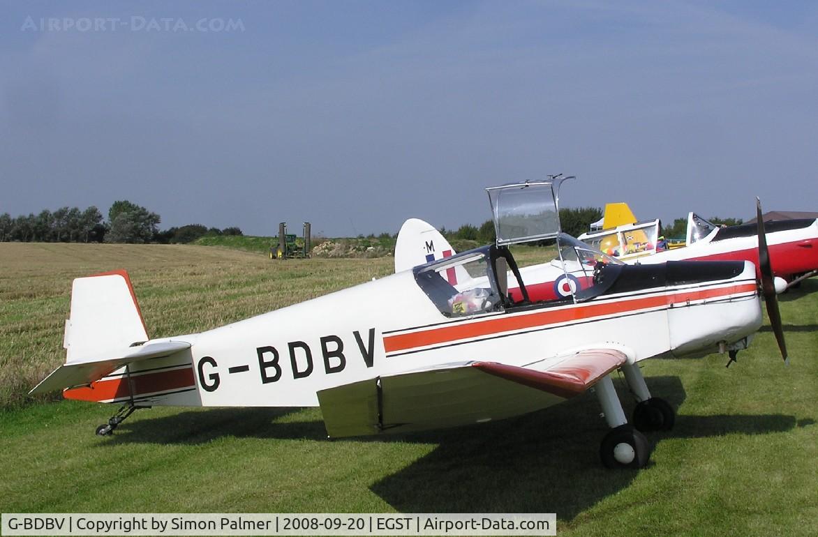 G-BDBV, 1956 Jodel D-11A Club C/N V3, Jodel D11 visiting Elmsett