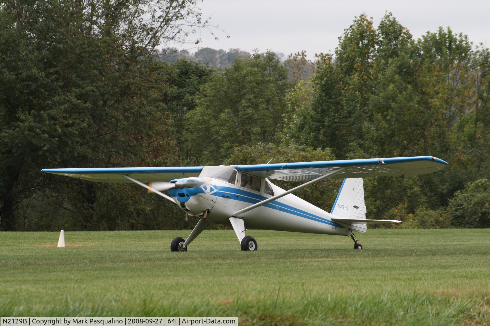 N2129B, 1949 Luscombe 8F Silvaire C/N 6556, Luscombe 8F