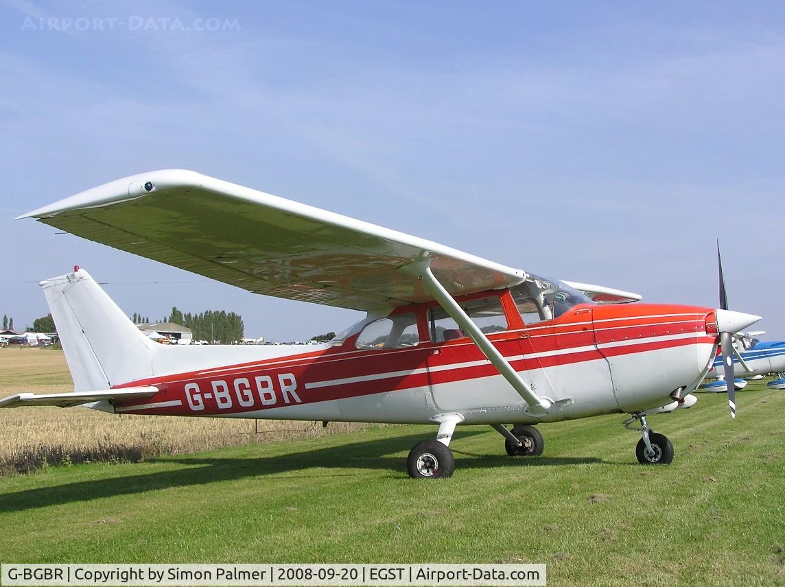 G-BGBR, 1978 Reims F172N Skyhawk C/N 1772, Cessna Skyhawk visiting the Elmsett fly-in