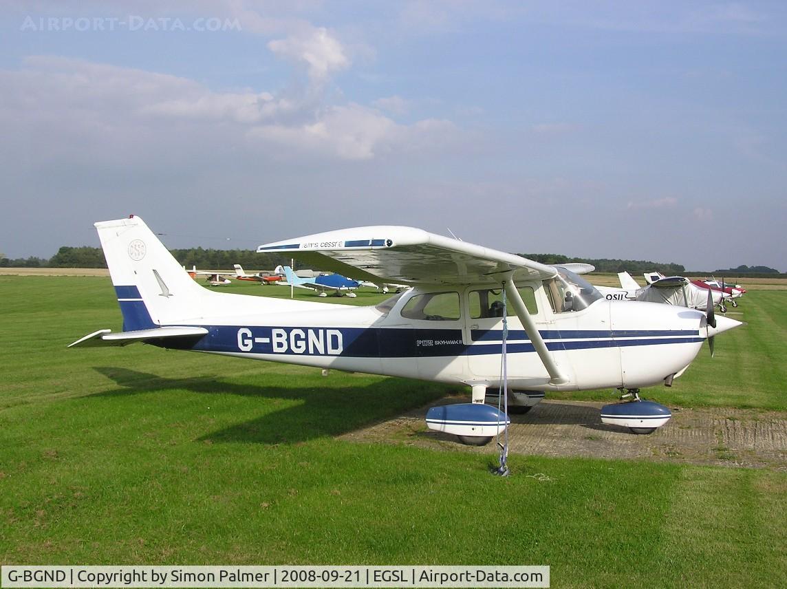G-BGND, 1977 Reims F172N Skyhawk C/N 1576, Cessna Skyhawk at Andrewsfield