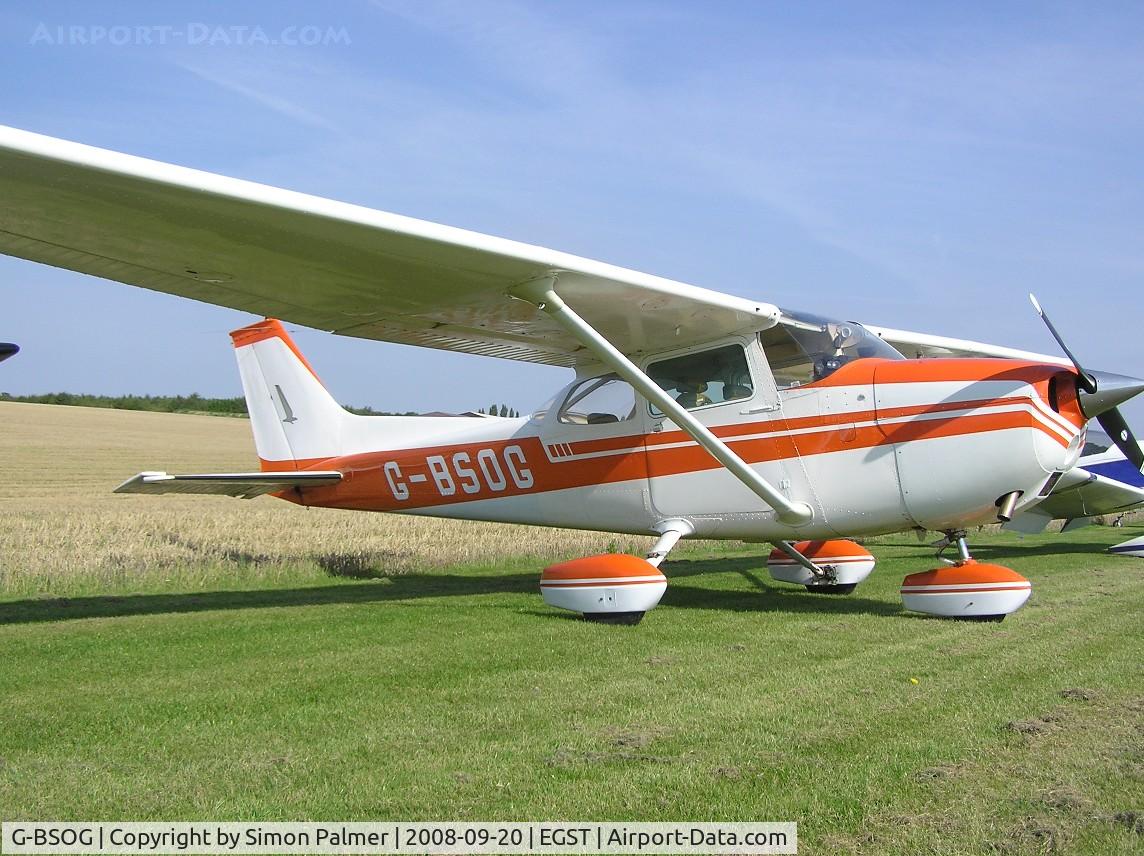 G-BSOG, 1974 Cessna 172M C/N 172-63636, Cessna Skyhawk at the Elmsett fly-in