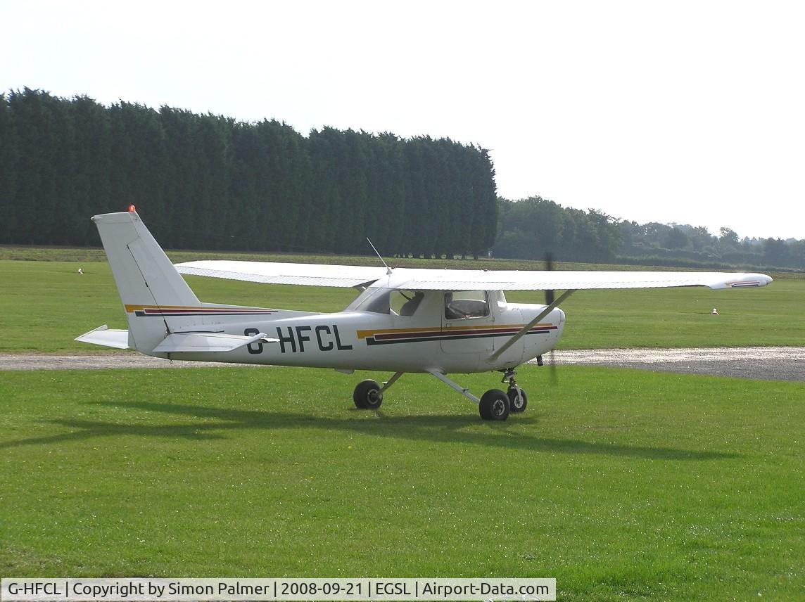 G-HFCL, 1979 Reims F152 C/N 1663, Cessna F152 visiting Andrewsfield from Earls Colne