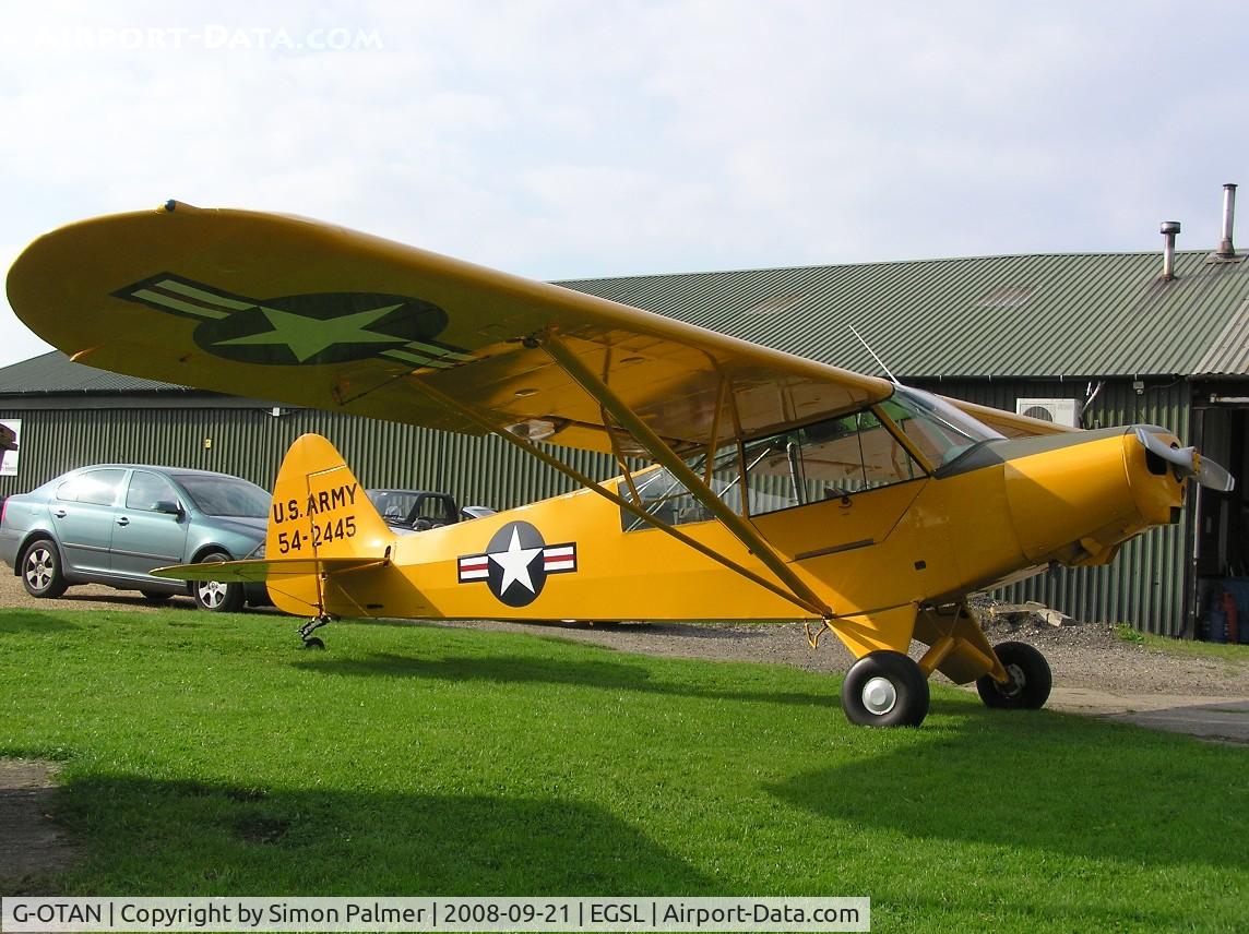 G-OTAN, 1954 Piper L-21B Super Cub (PA-18-135) C/N 18-3845, Super Cub based at Andrewsfield