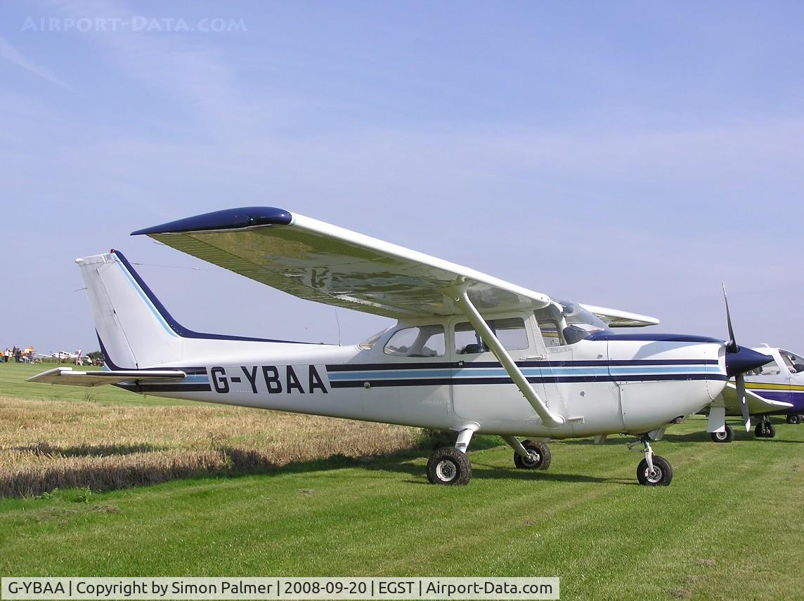 G-YBAA, 1976 Reims Cessna FR172J Reims Rocket C/N 0579, Reims Rocket visiting the Elmsett fly-in