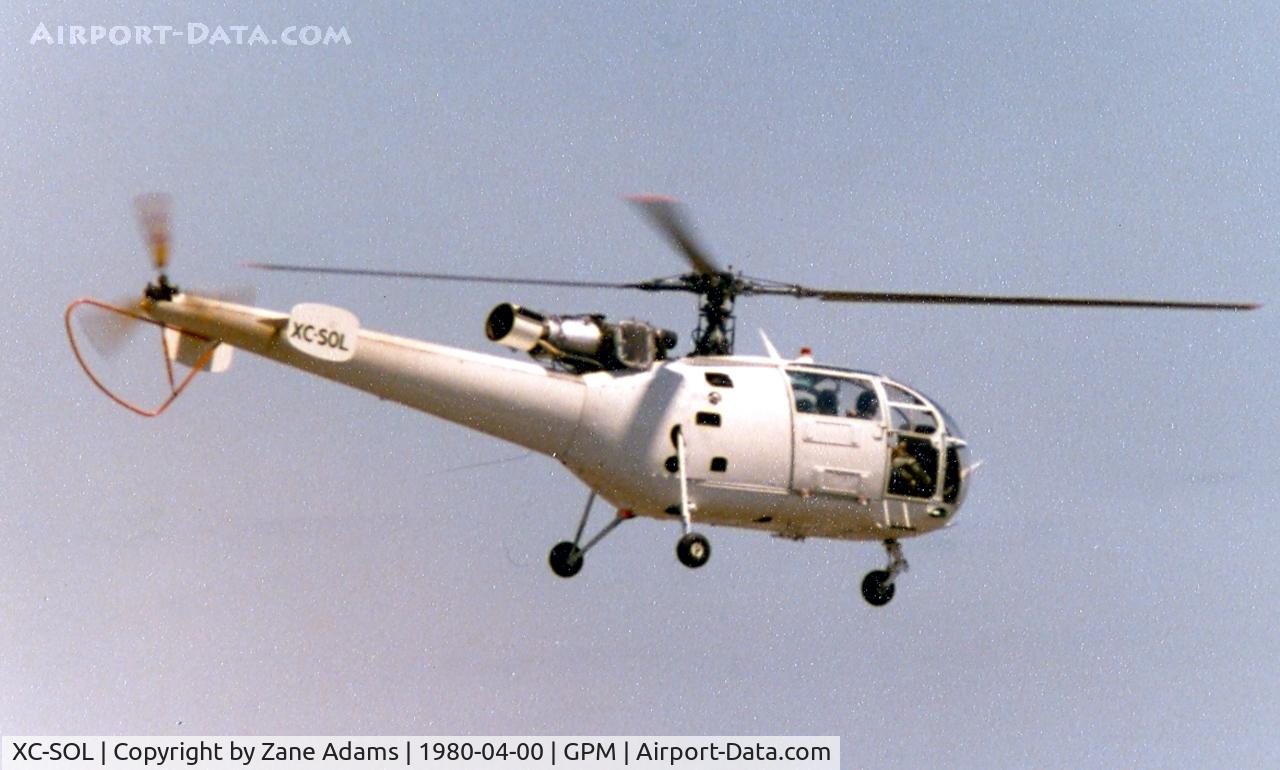 XC-SOL, Aerospatiale SA-319 Alouette III C/N Not found XC-SOL, At Grand Prairie Municipal