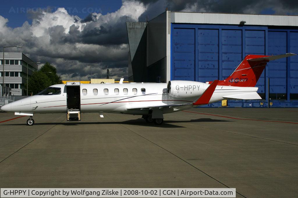 G-HPPY, 2008 Learjet 45 C/N 45-2102, visitor