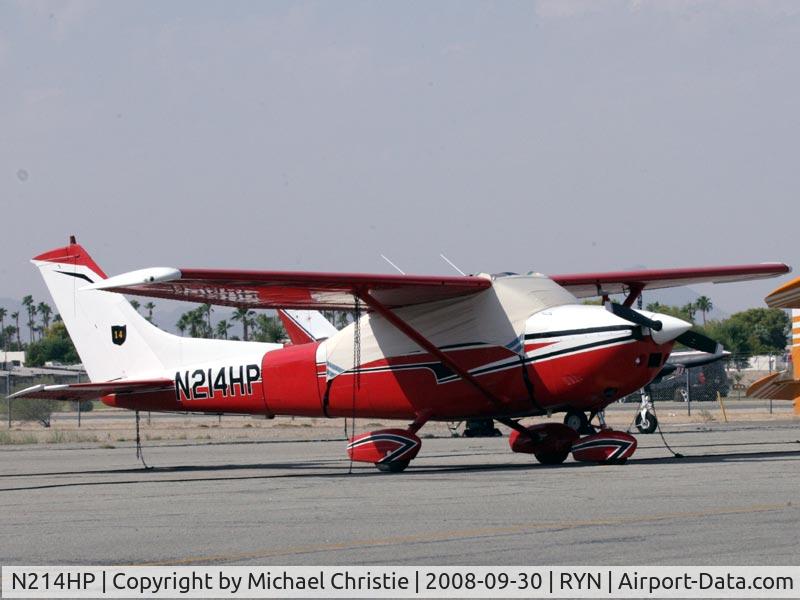 N214HP, 1980 Cessna 182R Skylane C/N 18267732, On the ramp at Ryan Airfield, Az