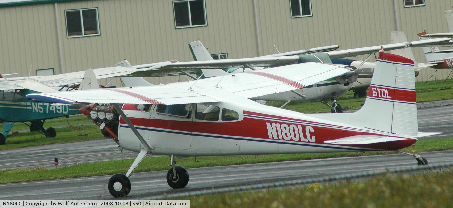 N180LC, 1964 Cessna 180H Skywagon C/N 18051483, cowling fell off ???