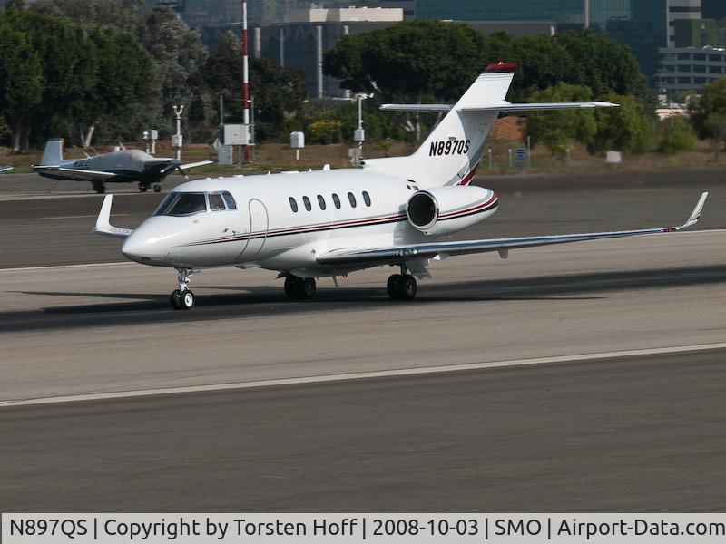 N897QS, 2007 Hawker Beechcraft 900XP C/N HA-0014, N897QS departing on RWY 21