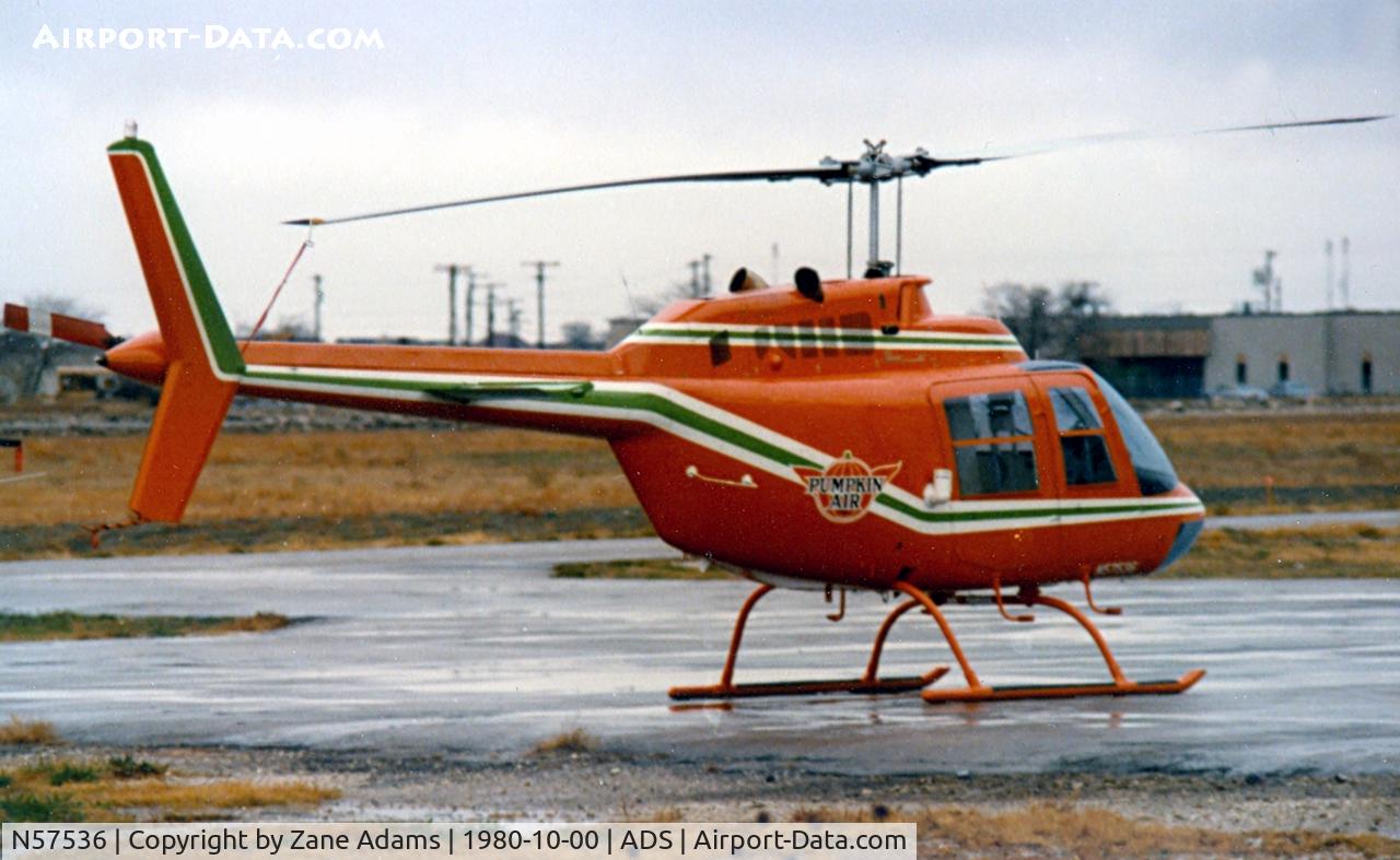 N57536, Bell 206B C/N 3124, Pumpkin Air at Addison, TX