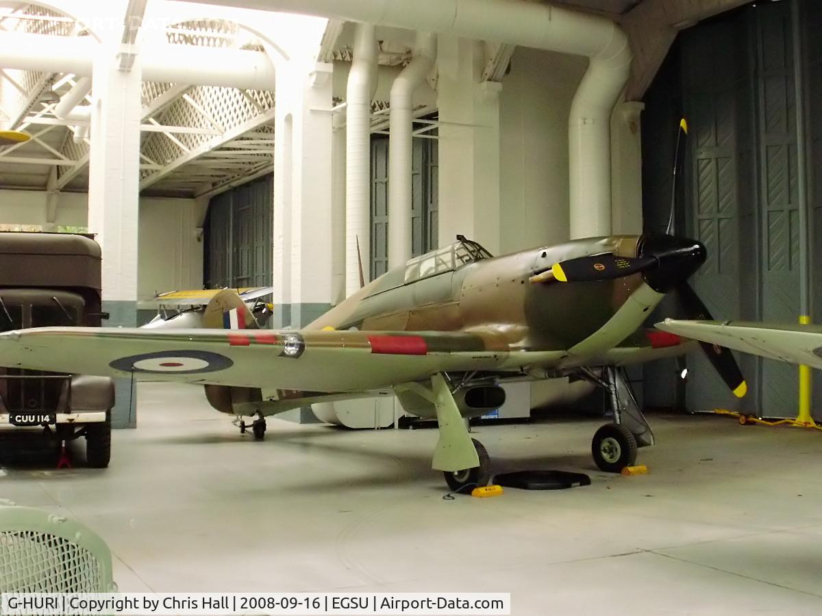 G-HURI, 1942 Hawker (CCF) Hurricane Mk12A C/N 72036, Z5040 HISTORIC AIRCRAFT COLLECTION LTD