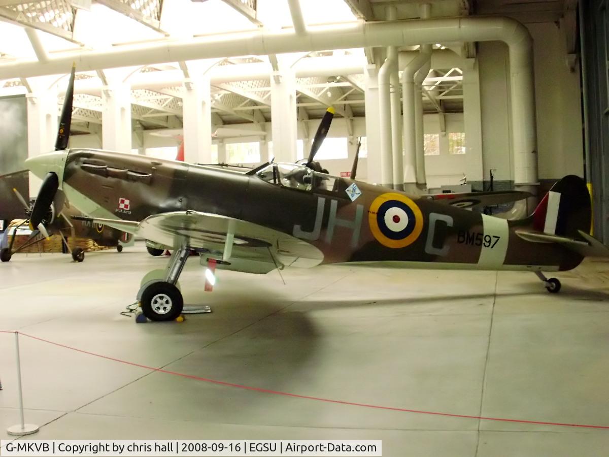 G-MKVB, 1942 Supermarine 349 Spitfire LF.Vb C/N CBAF.2461, BM597 JH C. HISTORIC AIRCRAFT COLLECTION LTD