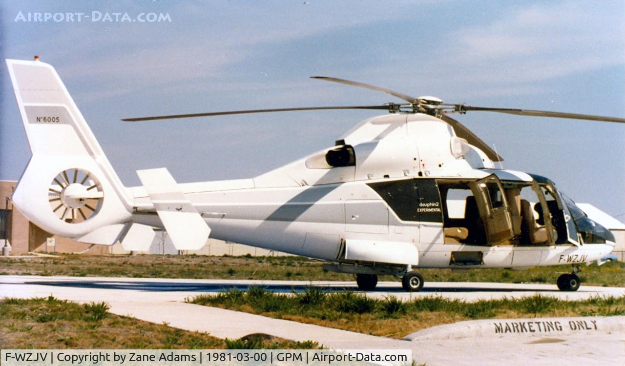 F-WZJV, Aerospatiale SA-365M Panther C/N 6005, Also marked as N6005 at American Eurocopter Grand Prairie, TX