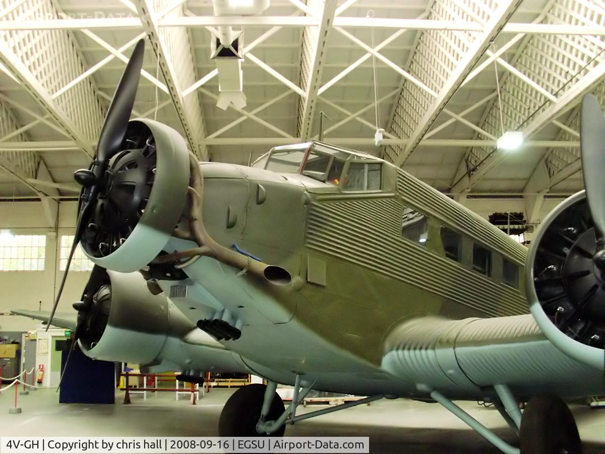 4V-GH, 1946 Junkers (AAC) AAC-1 Toucan (Ju-52) C/N 48, displayed at the IWM Duxford