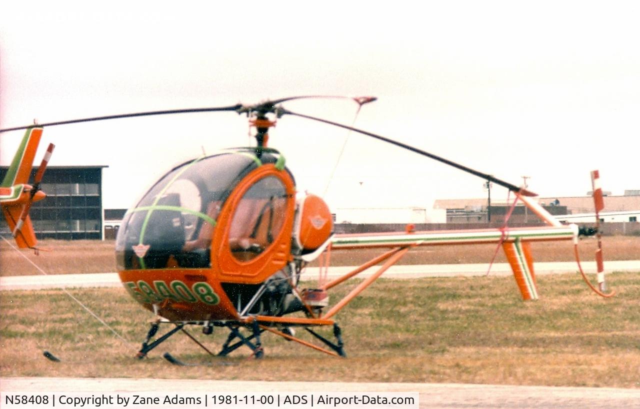 N58408, Hughes 269C C/N 109837, Pumpkin Air at Addison, TX