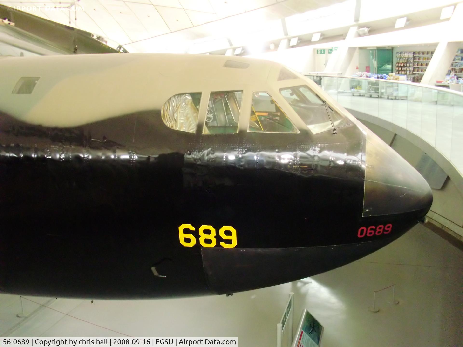 56-0689, 1956 Boeing B-52D Stratofortress C/N 464060, Preserved in the American Air Museum, Duxford