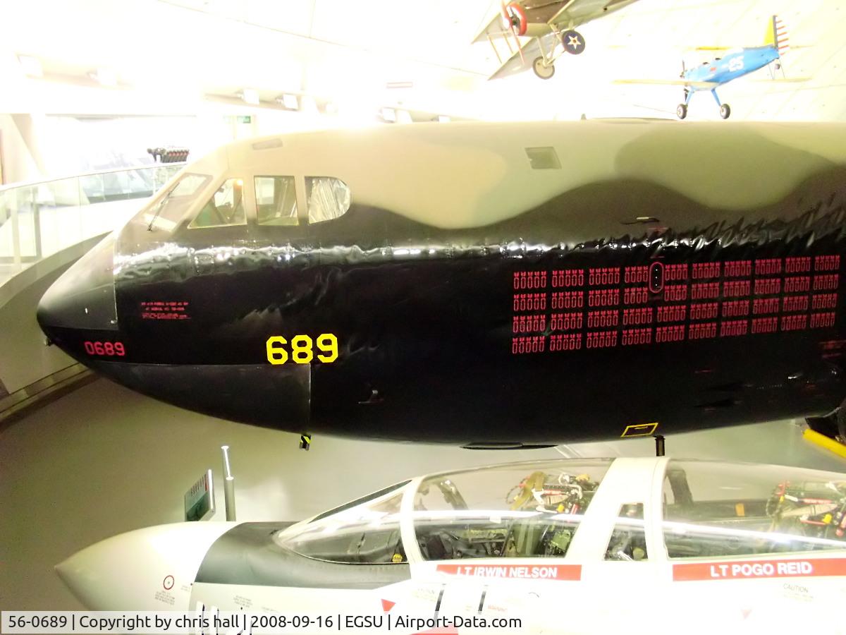 56-0689, 1956 Boeing B-52D Stratofortress C/N 464060, Preserved in the American Air Museum, Duxford