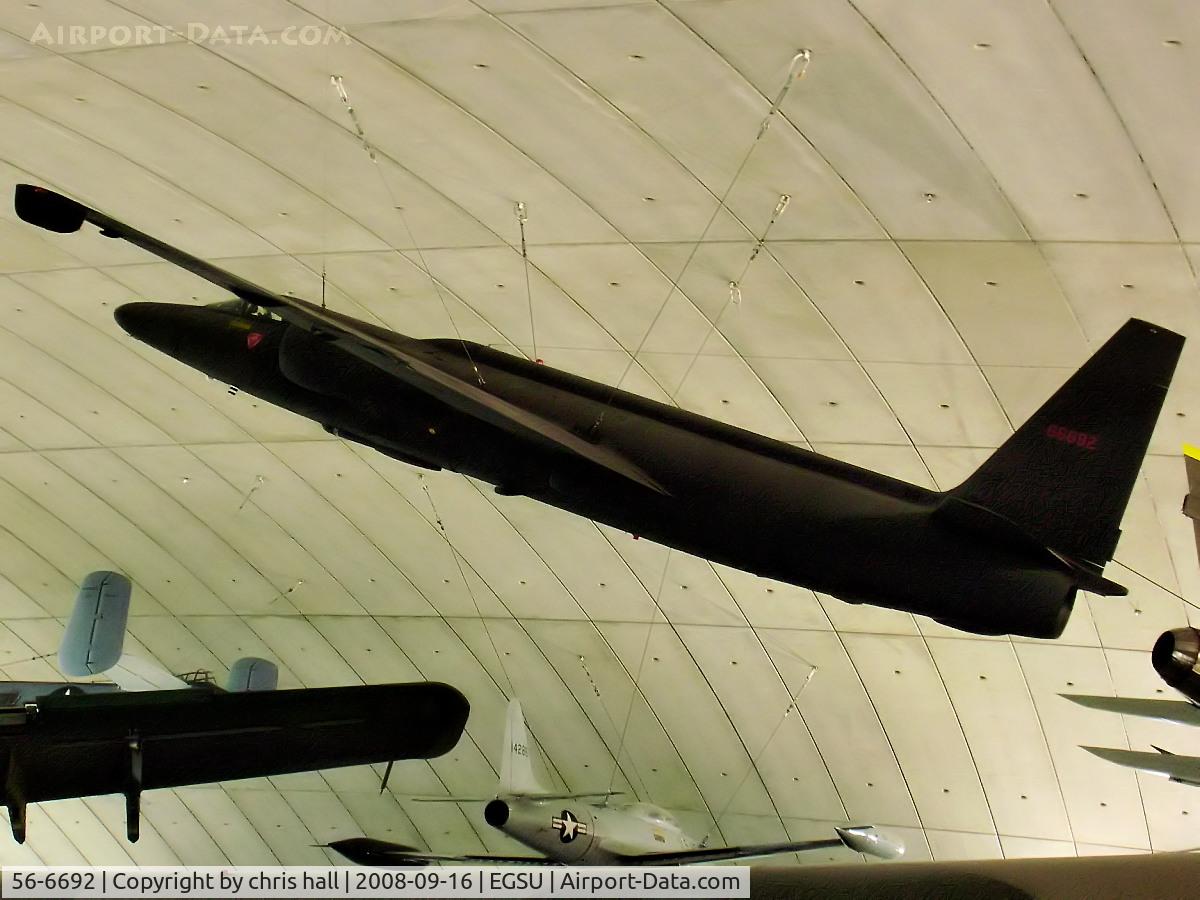 56-6692, Lockheed U-2CT C/N 359, displayed at the American Air Museum, Duxford