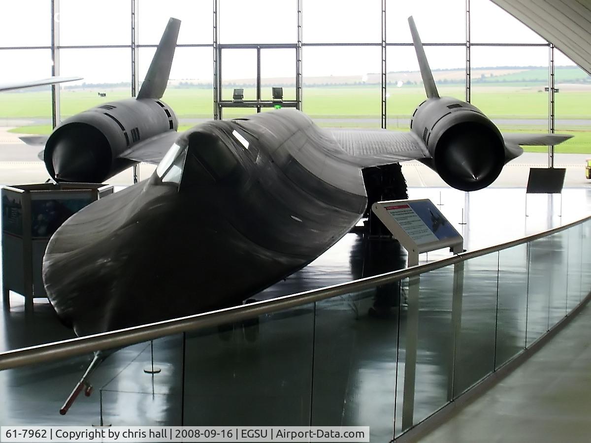 61-7962, 1964 Lockheed SR-71A Blackbird C/N 2013, Displayed in the American Air Museum