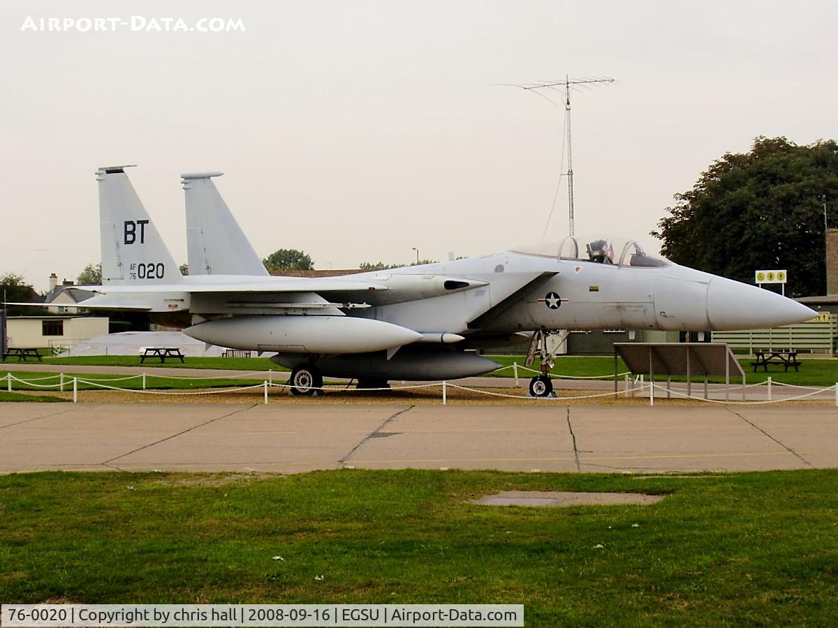 76-0020, 1976 McDonnell Douglas F-15A Eagle C/N 0199/A172, Preserved at the IWM Duxford