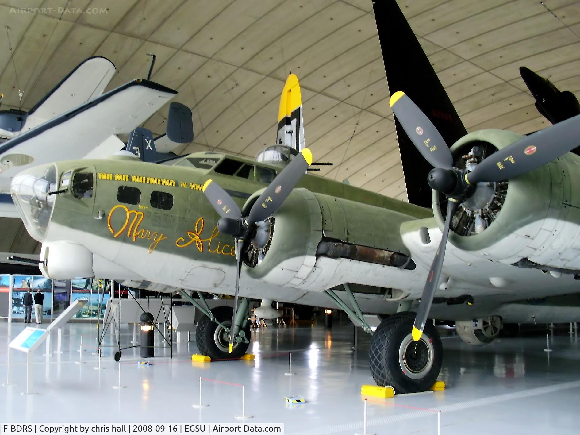 F-BDRS, 1942 Boeing B-17G Flying Fortress C/N 32376, Preserved in the American Air Museum, Duxford