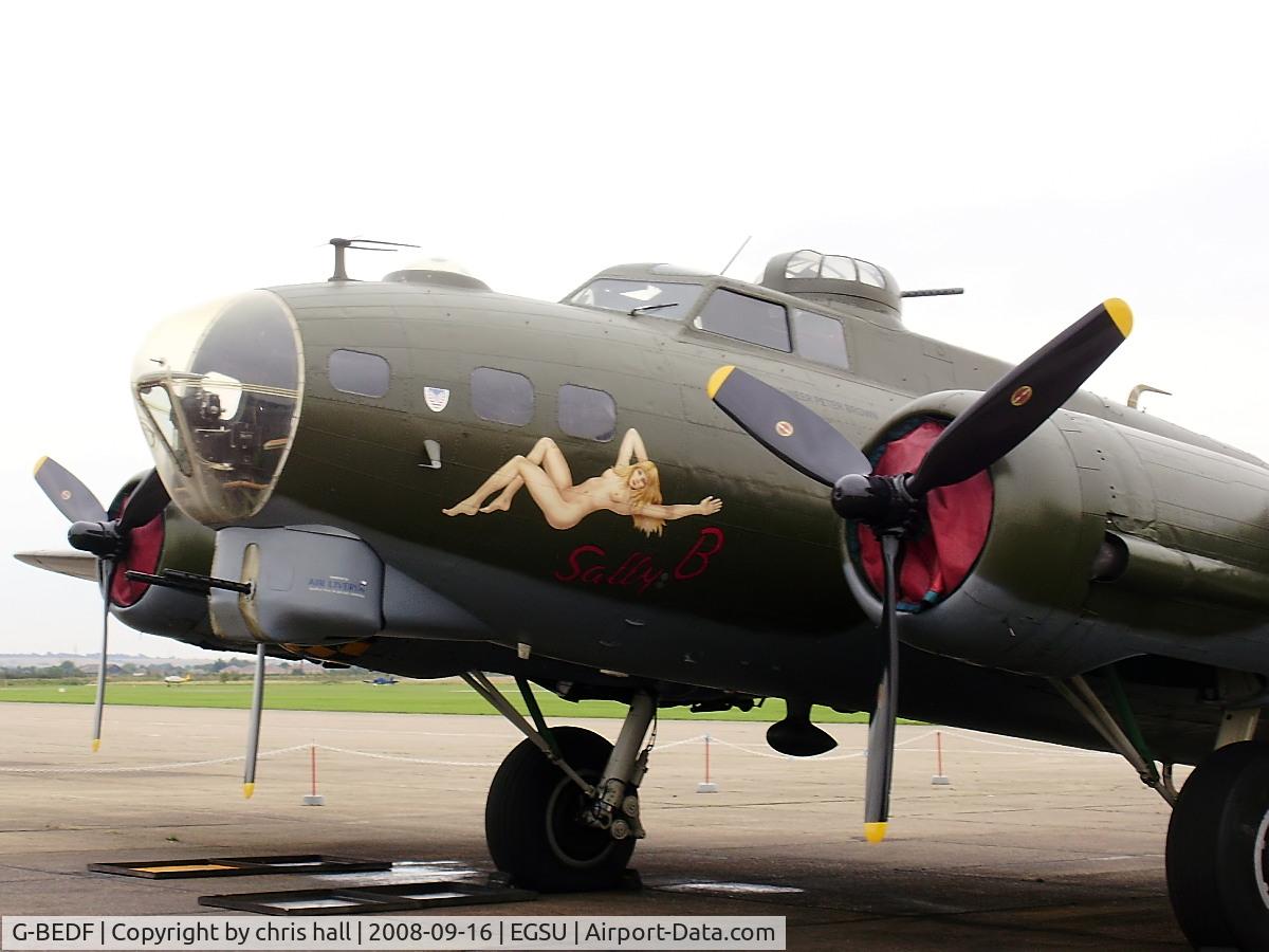 G-BEDF, 1944 Boeing B-17G Flying Fortress C/N 8693, Memphis Belle / Sally B