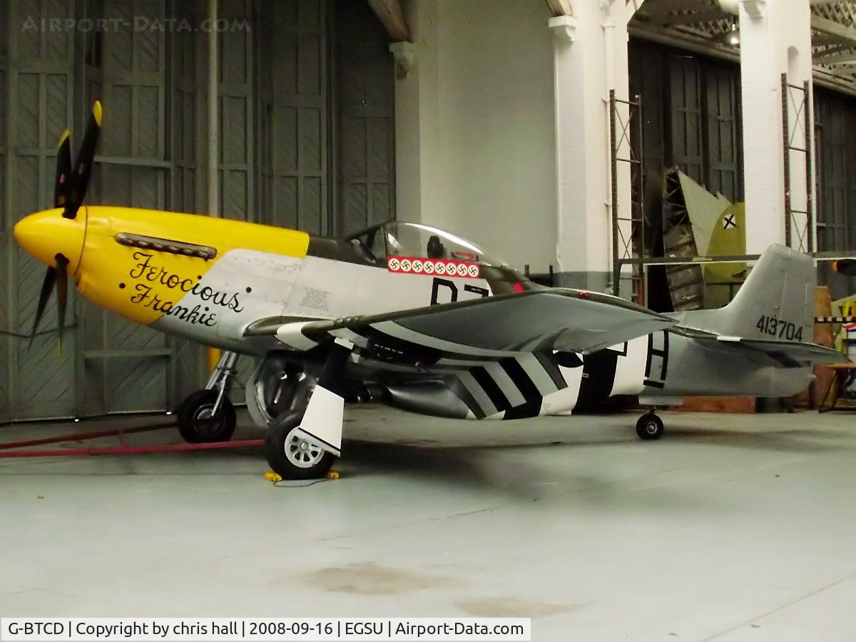 G-BTCD, 1944 North American P-51D Mustang C/N 122-39608, The Old Flying Machine Company