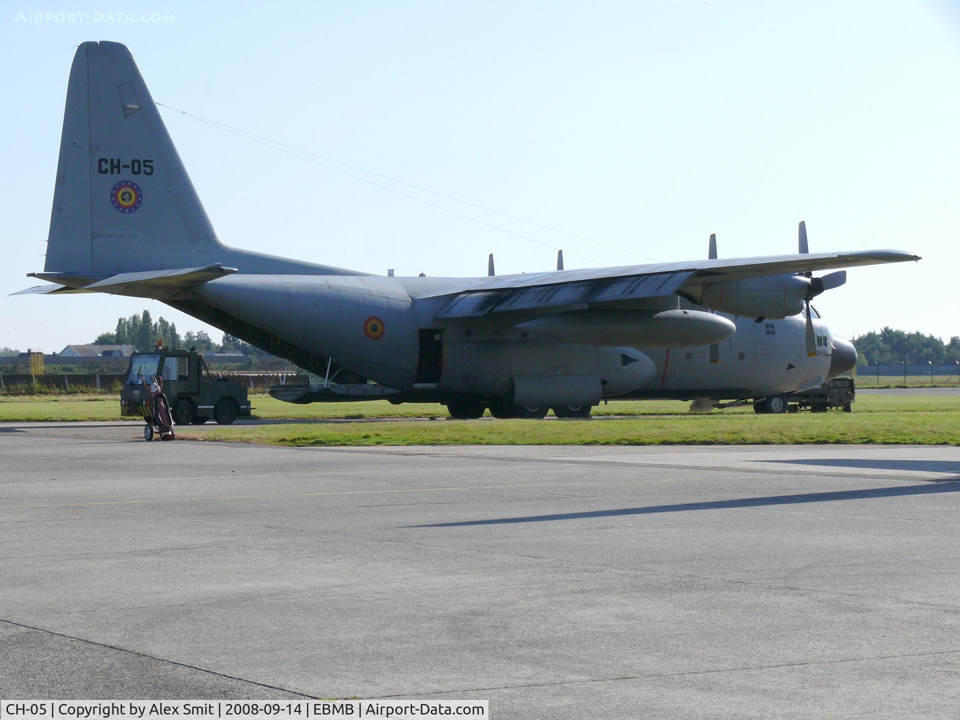 CH-05, 1972 Lockheed C-130H Hercules C/N 382-4470, Lockheed C-130H Hercules CH-05 Belgian Air Component