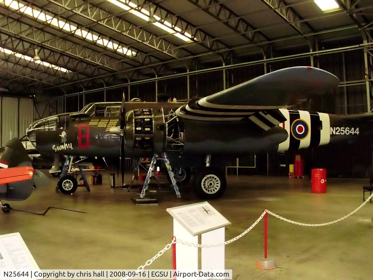 N25644, 1943 North American B-25D Mitchell C/N 100-23644, at the IWM Duxford