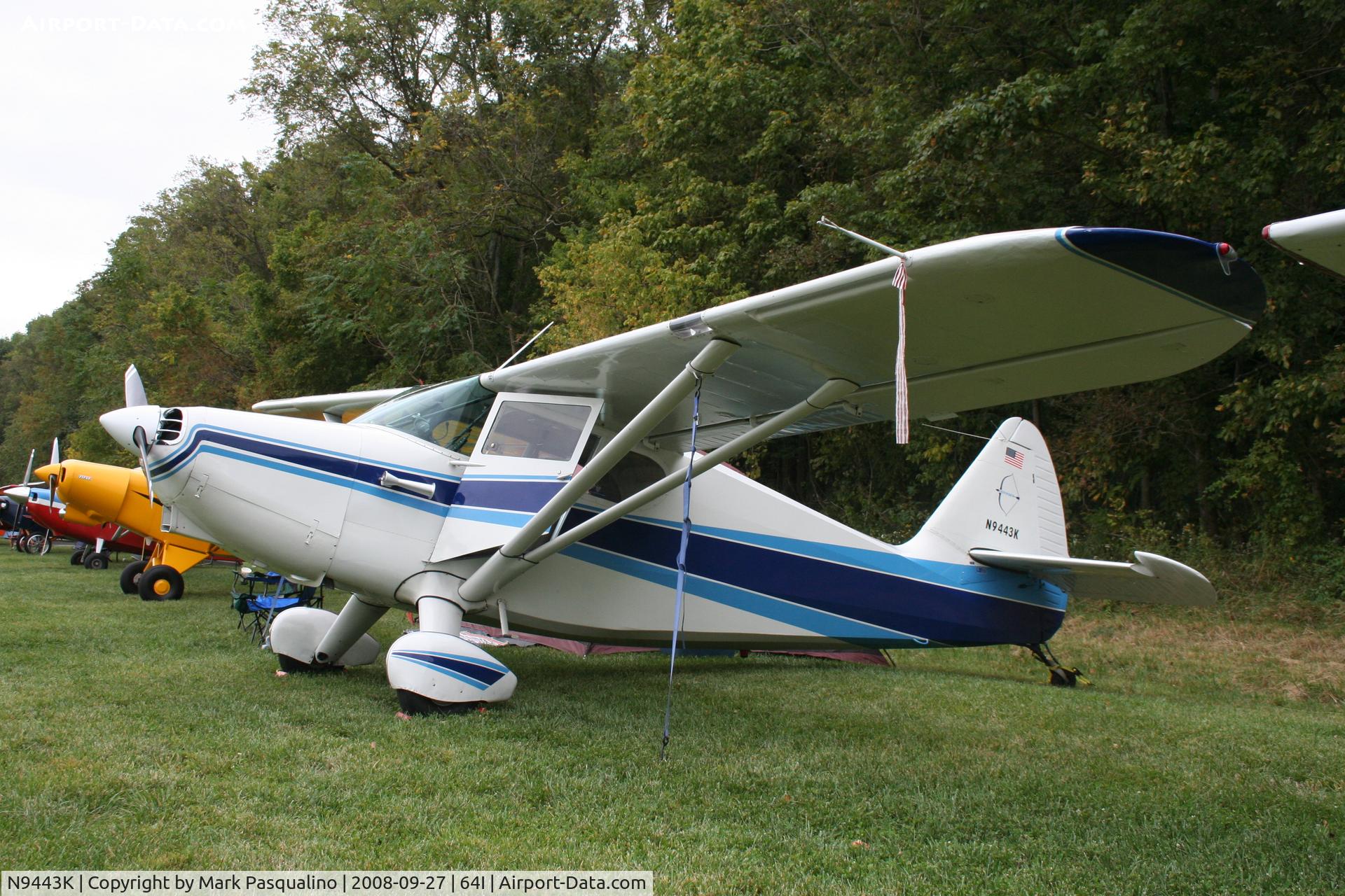 N9443K, 1947 Universal Stinson 108-2 C/N 108-2443, Stinson 108-2