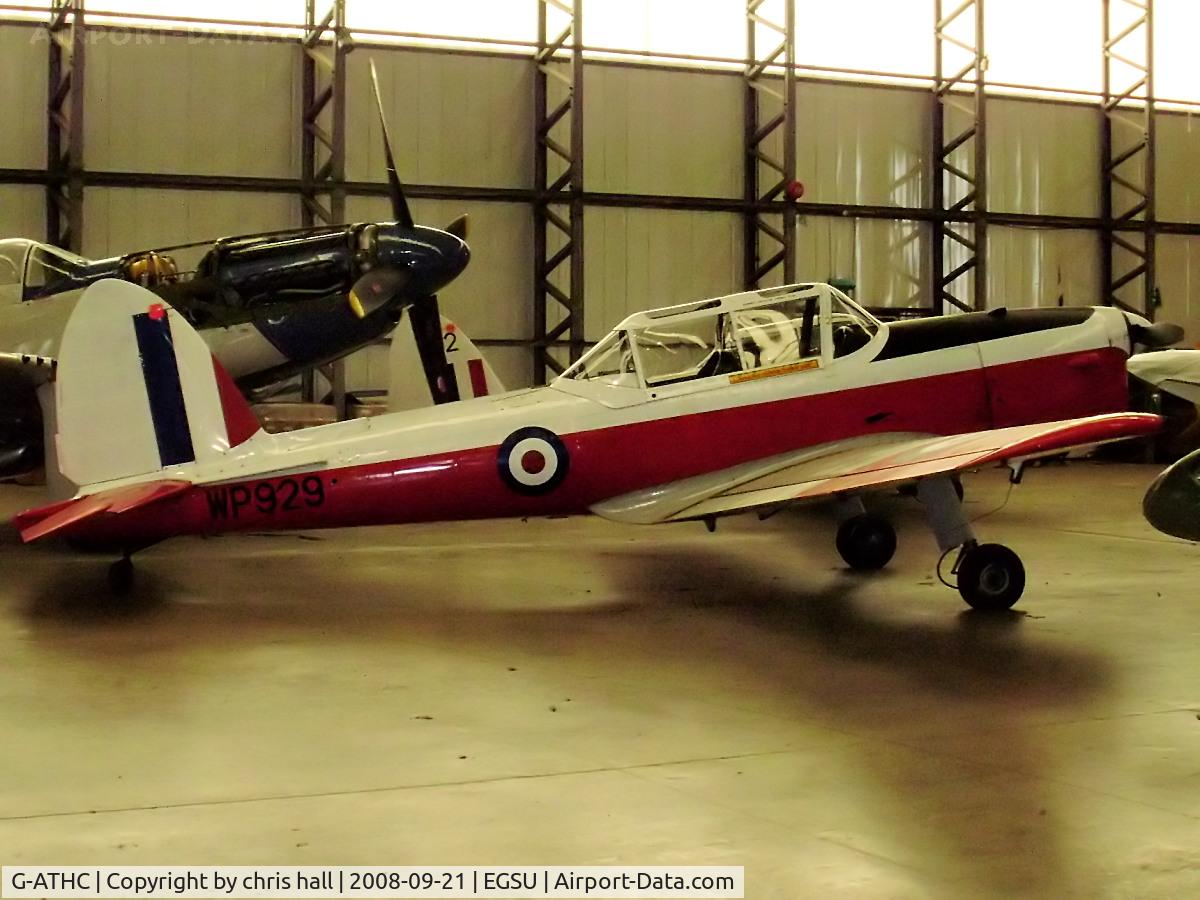 G-ATHC, 1953 De Havilland DHC-1 Chipmunk 22 C/N C1/0835, wearing the reg.no. WP929