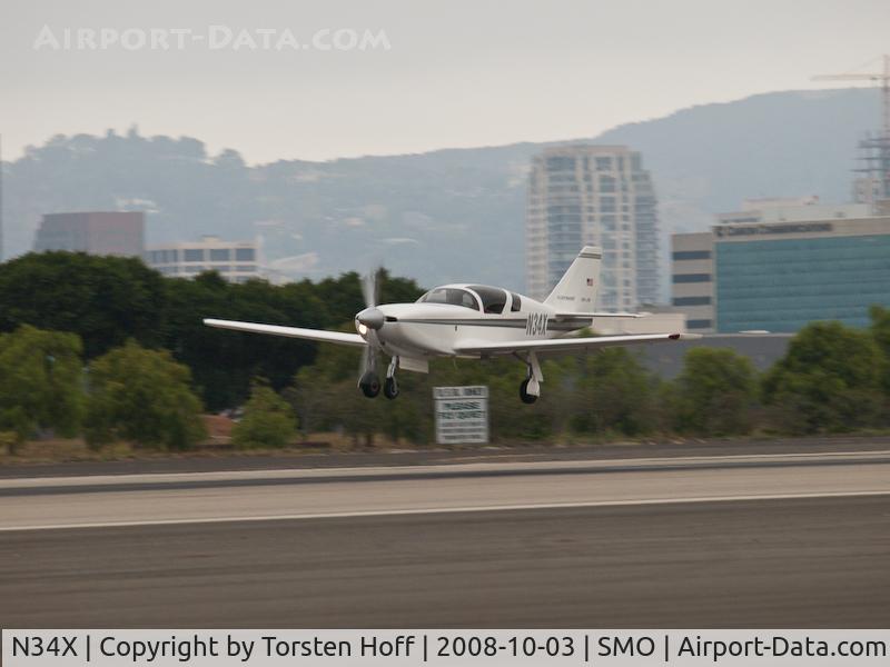 N34X, 1987 Stoddard-Hamilton Glasair SH-2R C/N 653, N34X arriving on RWY 21