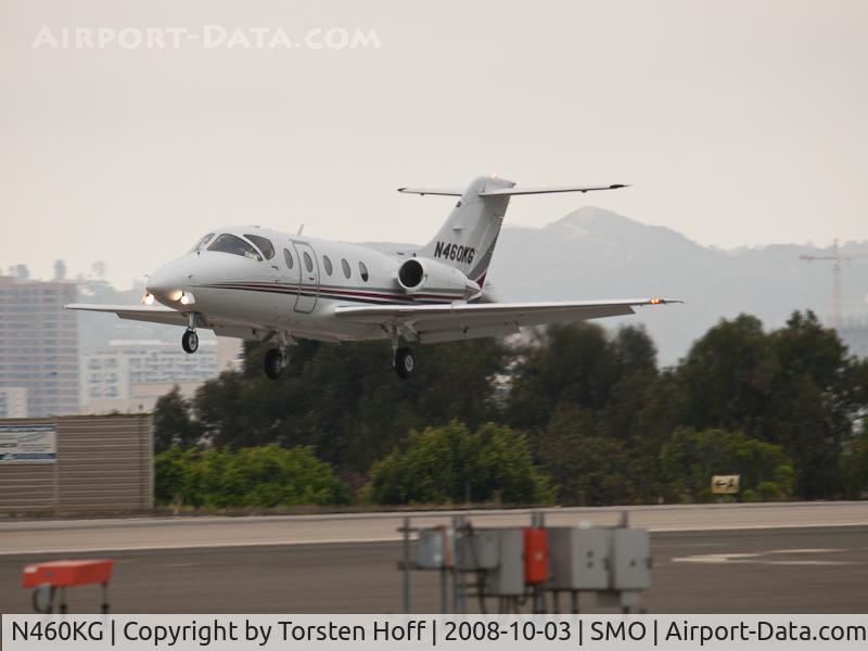 N460KG, 2006 Raytheon Aircraft Company 400A C/N RK-460, N460KG arriving on RWY 21