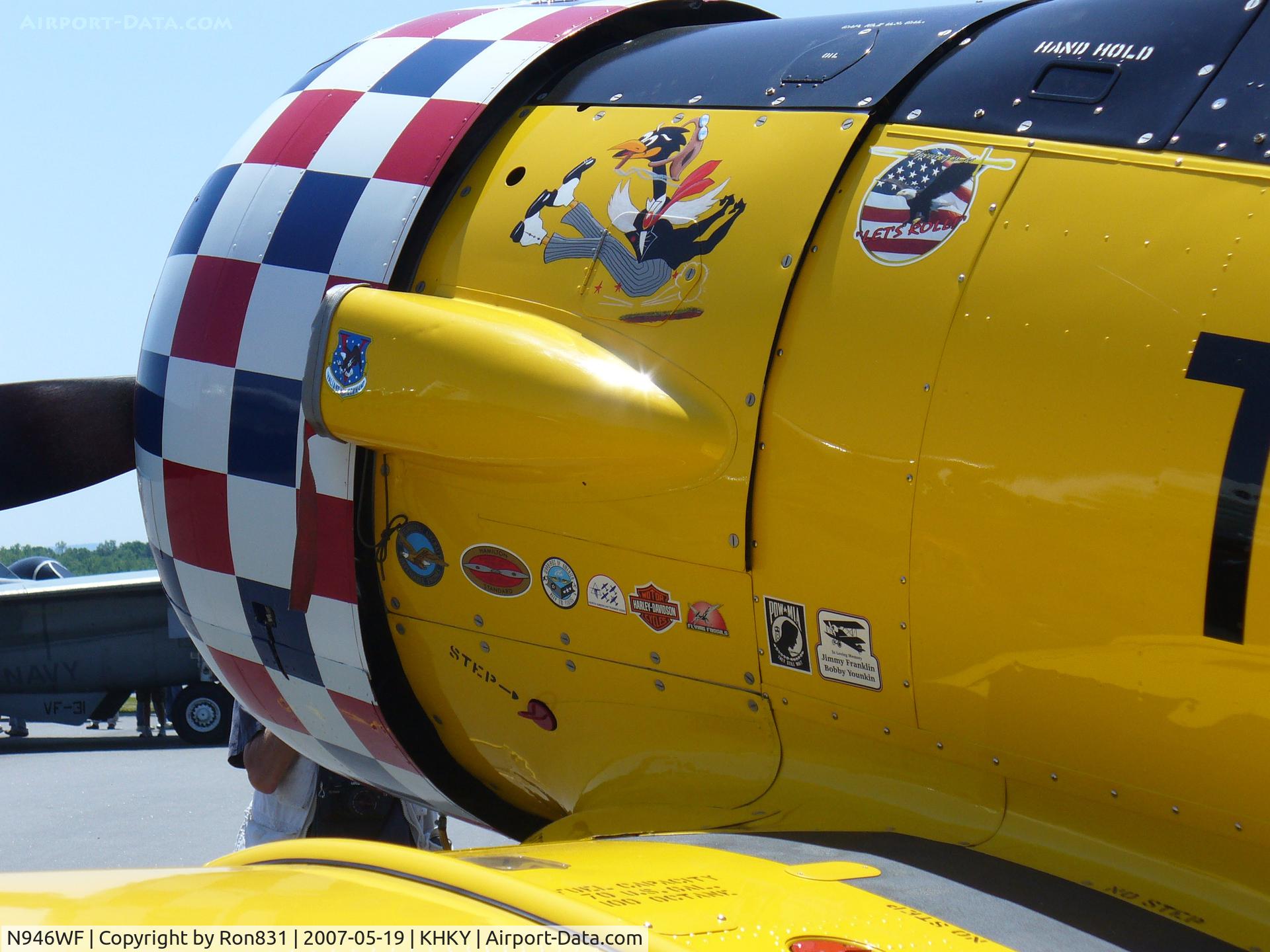 N946WF, 1941 North American T-6G Texan C/N 168-680, Hickory Regional Fly-In