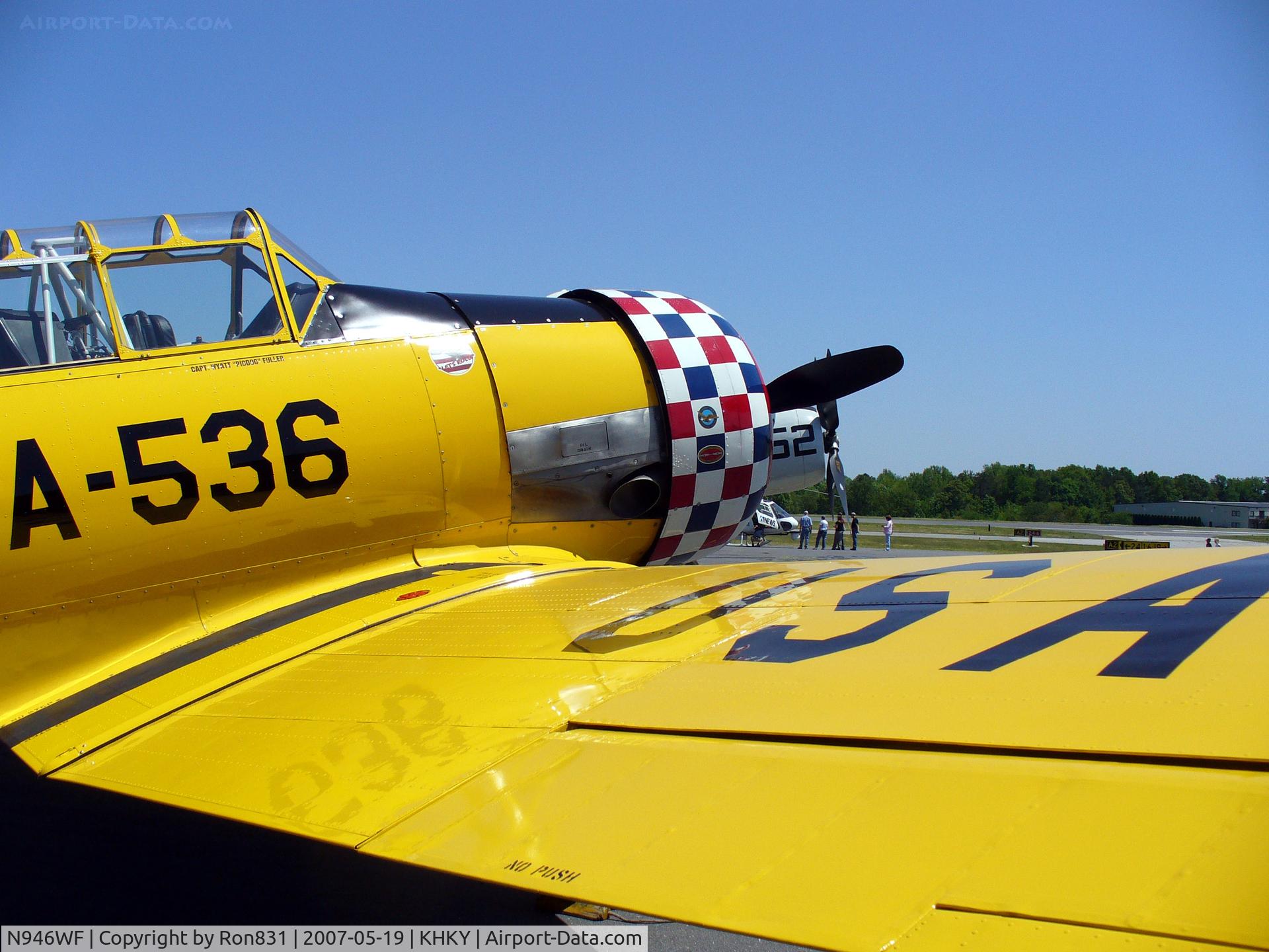 N946WF, 1941 North American T-6G Texan C/N 168-680, Hickory Regional Fly-In