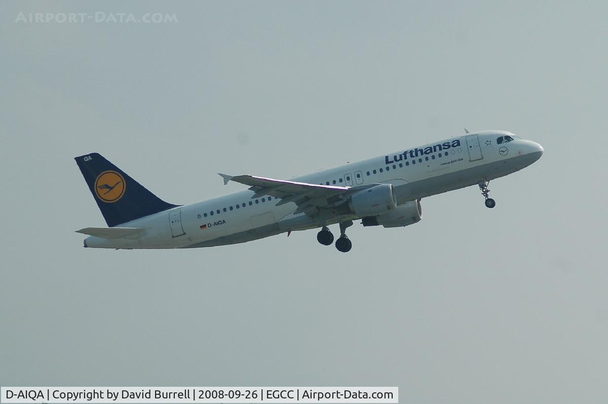 D-AIQA, 1991 Airbus A320-211 C/N 0172, Lufthansa - Taking Off