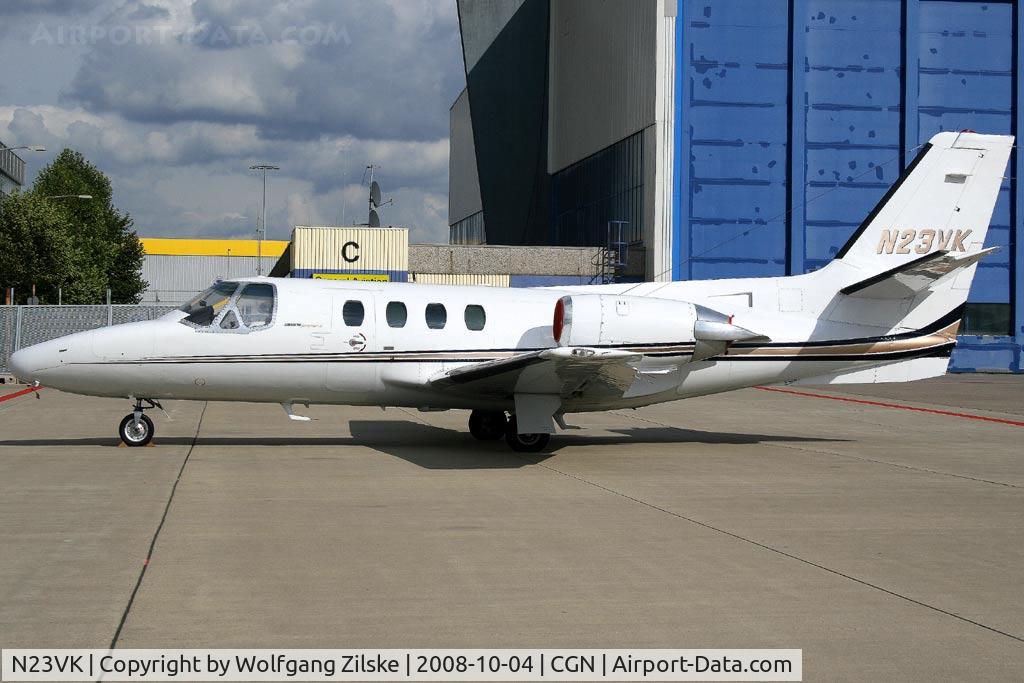N23VK, 1980 Cessna 501 Citation I/SP C/N 501-0175, visitor