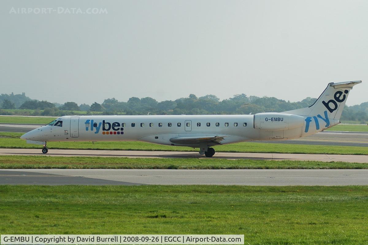 G-EMBU, 2001 Embraer EMB-145EU (ERJ-145EU) C/N 145458, Flybe - Taxiing