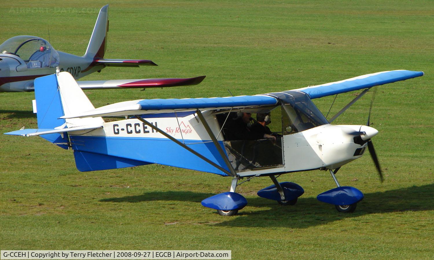 G-CCEH, 2003 Best Off Skyranger 912(2) C/N BMAA/HB/267, Skyranger 912 photographed at Manchester Barton Open Day in Sept 2008