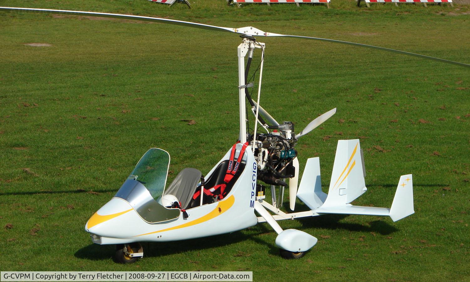 G-CVPM, 1998 Magni Gyro M-16C Tandem Trainer C/N VPM16UK110, VPM trainer photographed at Manchester Barton Open Day in Sept 2008