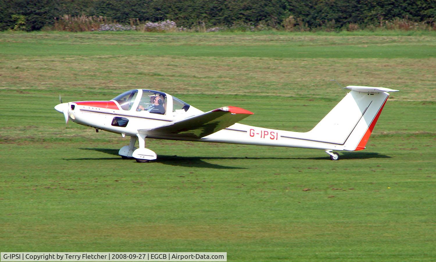 G-IPSI, 1986 Grob G-109B C/N 6425, Grob G109B photographed at Manchester Barton Open Day in Sept 2008