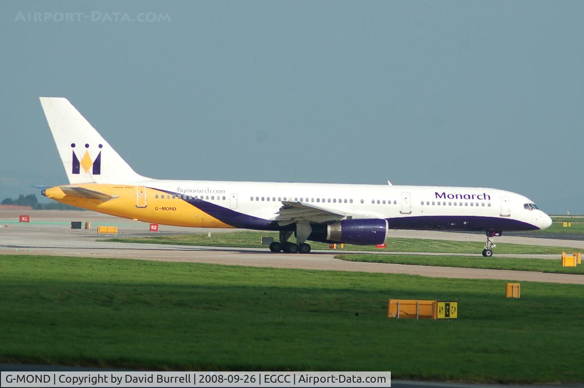 G-MOND, 1983 Boeing 757-2T7 C/N 22960, Monarch - Taxiing
