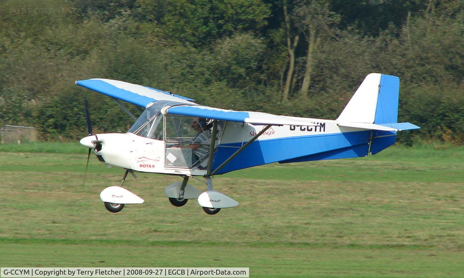 G-CCYM, 2004 Best Off Skyranger 912(2) C/N BMAA/HB/390, Skyranger photographed at Manchester Barton Open Day in Sept 2008