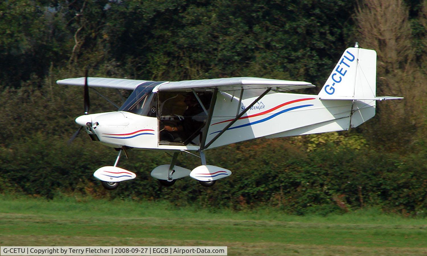 G-CETU, 2007 Skyranger Swift 912S(1) C/N BMAA/HB/551, photographed at Manchester Barton Open Day in Sept 2008