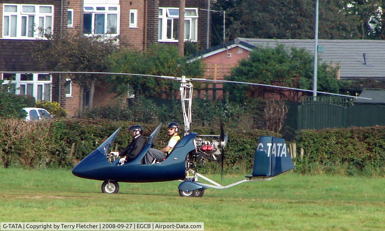 G-TATA, 2008 Rotorsport UK MT-03 C/N RSUK/MT-03/041, Gyrocopter photographed at Manchester Barton Open Day in Sept 2008